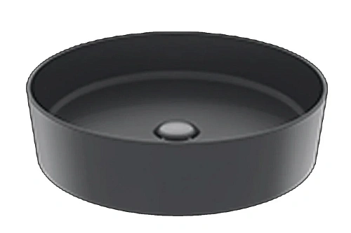 Раковина Creavit Loop 45 см на столешницу антрацит - фото 1