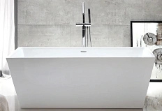Акриловая ванна Abber 150х80 см отдельностоящая