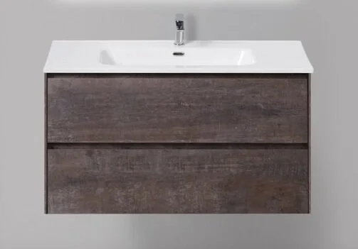 Тумба под раковину подвесная BelBagno Pietra 100 см stone PIETRA-1000-2C-SO-PT (детальная фотография)