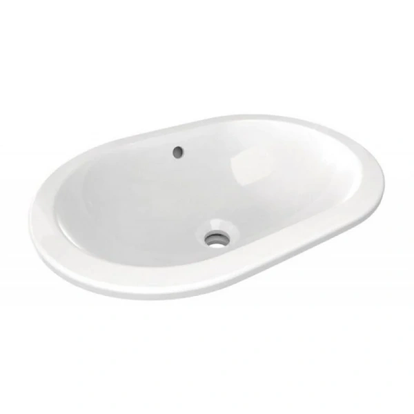 Раковина Ideal Standard Connect 62 см овальная, встраиваемая под столешницу E505001 (детальная фотография)