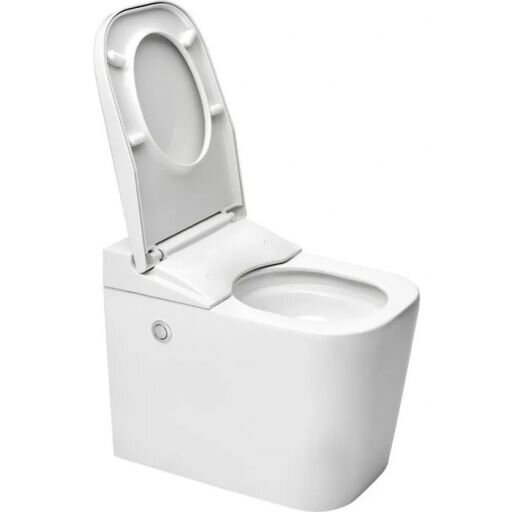 Унитаз напольный Lemark безободковый SATOFSHFS2 (детальная фотография), приставные, встраиваемые