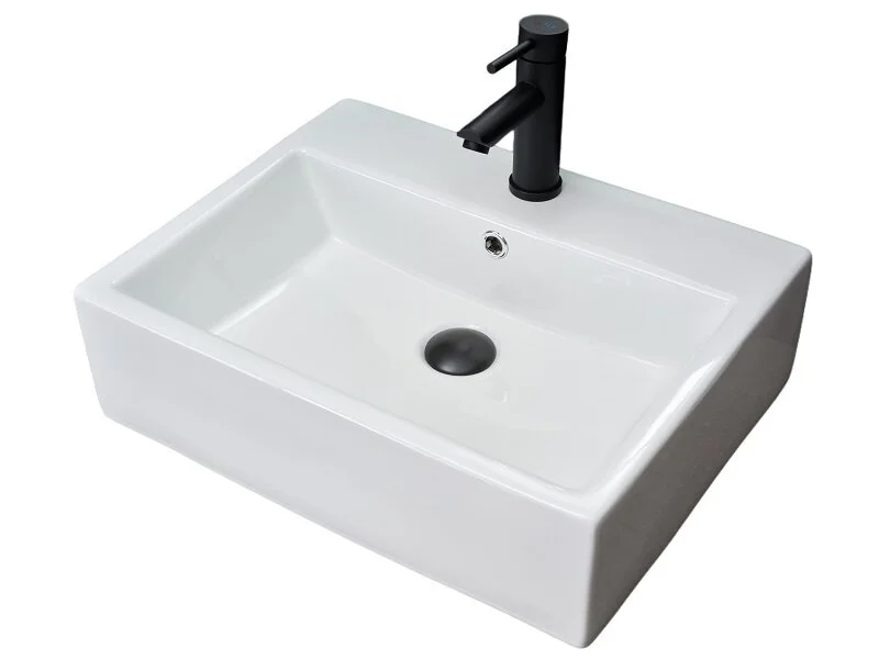 Раковина GID Geometrico N9153 53 см белая 51215 (детальная фотография)