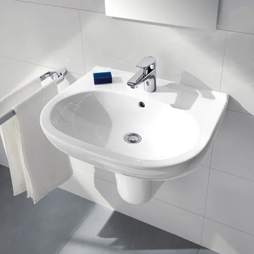 Раковина Villeroy & Boch O.novo 60 см без покрытия 51606001 (детальная фотография), современные, hi-tech