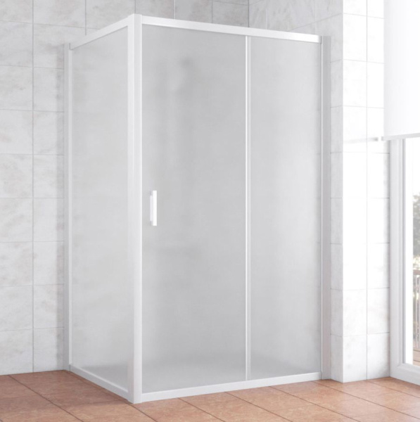 Душевой уголок стекло сатин Vegas-glass ZP+ZPV 120х100 10 (детальная фотография)