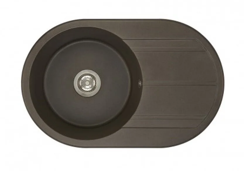 Мойка для кухни Акватон Амира 78 см кофе 1A712932AI280 (детальная фотография)
