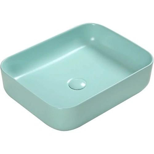 Раковина SantiLine 50 см светло-зеленая - фото 4