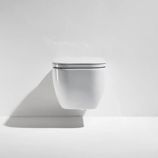 Унитаз подвесной Simas Henges белый HE18bi (детальная фотография), современные, hi-tech, прямоугольные