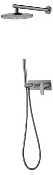 Душевой комплект Boheme Spectre Gun Metall 454-GM (детальная фотография)