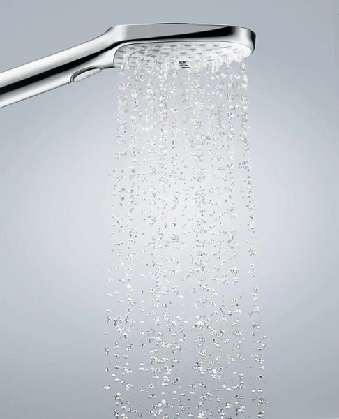 Лейка для душа Hansgrohe Raindance Select E черная матовая 26520670 (детальная фотография), современные, hi-tech