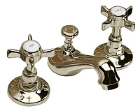 Смеситель для биде, 3 отверстия, светлое золото, Devon&Devon Coventry