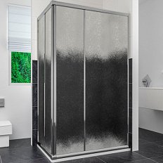 Душевой уголок RGW Classic CL-42 120х90 см стекло шиншилла