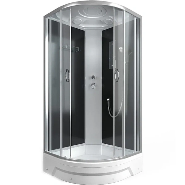 Душевая кабина Erlit Comfort 100х100 см стекло тонированное ER351026-C4-RUS (детальная фотография)