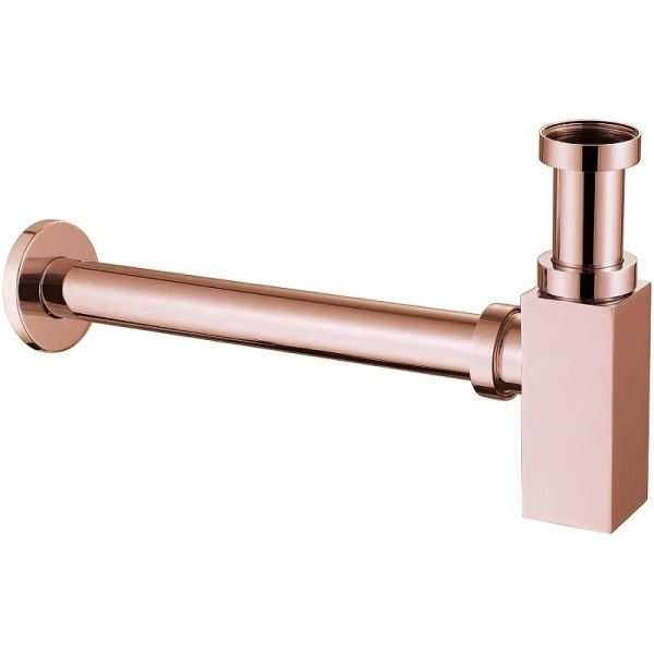 Сифон для раковины Abber розовое золото AF0031RG (детальная фотография)