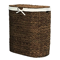 Корзина для белья WasserKRAFT Dill плетеная
