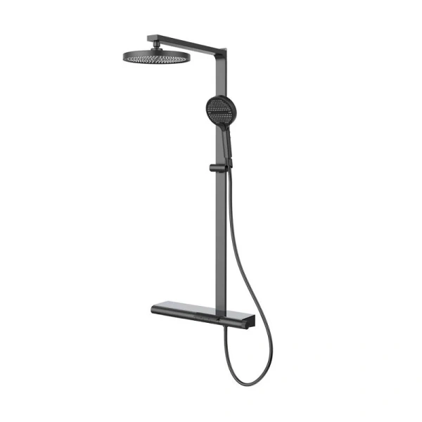 Душевая стойка Vincea Aspire вороненая сталь VSFS-4AS1GM (детальная фотография)