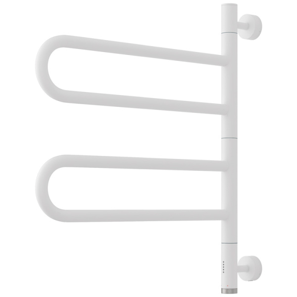 Полотенцесушитель электрический Сунержа Парео 4.0 53.5х56.7 см белый матовый 30-0823-0567 (детальная фотография), современные, hi-tech