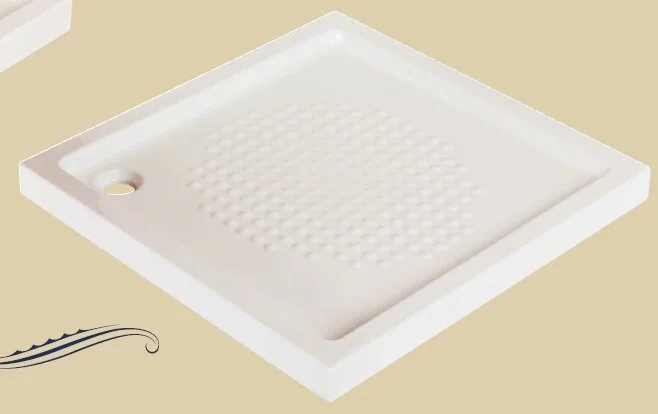 Душевой поддон Migliore 80х80 см квадратный ML.PDQ-28.370.BI (детальная фотография)