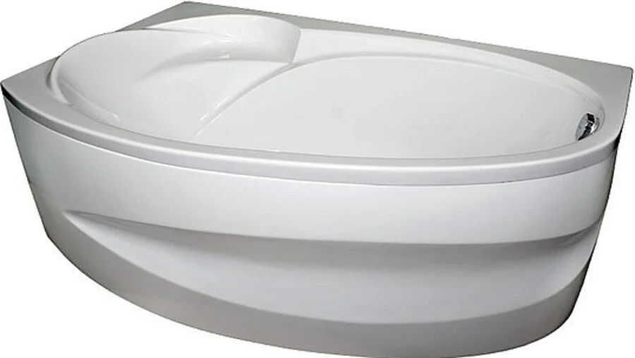 Ванна акриловая 1MarKa Julianna 160 х 95 см, цвет белый, левая/правая, 01дж1695л/п (детальная фотография), акриловые