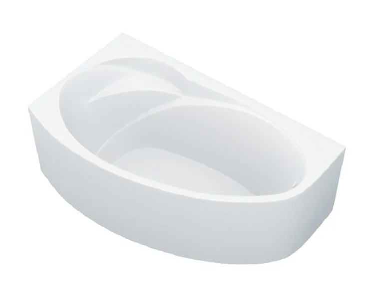 Ванна акриловая 1Marka Julianna 01дж1595лкп / 01дж1595пкп, 150 x 90 см, Премиум, левая/правая, белый (детальная фотография)