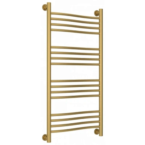 Полотенцесушитель водяной Сунержа Флюид+ 50х100 см золотой шелк - фото 4