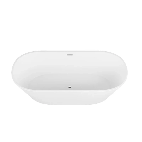Ванна акриловая Grossman Forta, GR-1503M, 170 x 75 см, отдельностоящая, белая матовая (детальная фотография), 170х75