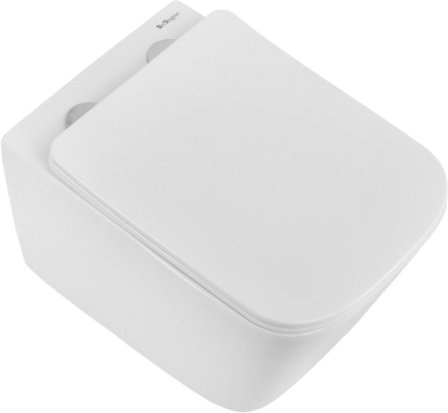 Унитаз подвесной BelBagno Kraft безободковый BB7106CH-TOR/SC (детальная фотография), без бачка, со скрытым бачком