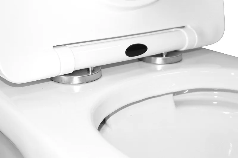 Унитаз компакт Azario Ambra безободковый AZ-848G (детальная фотография), с бачком index_1