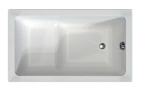 Акриловая ванна Радомир Джоанна 2-01-0-0-1-253Р, 120 x 70 см, каркас разборный в комплекте, белая