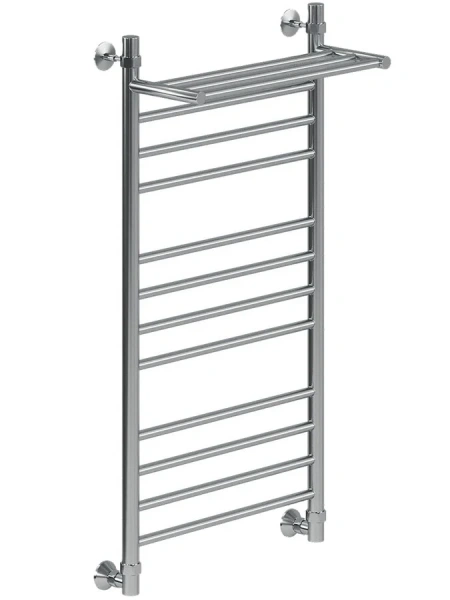 Полотенцесушитель водяной Ника Classic 100x50 см хром ЛП Г2 ВП 100/50 (детальная фотография)