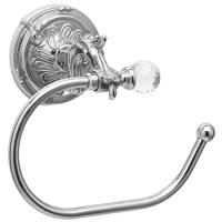 Бумагодержатель, хром, Art&Max Barocco Crystal