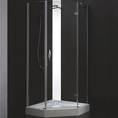 Душевой уголок Cezares Bergamo 90х90 см правый