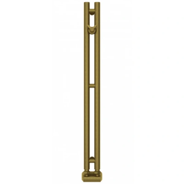 Полотенцесушитель водяной Сунержа Нюанс EU50+ 5х84 см состаренная бронза 05-0212-0840 (детальная фотография), бронза