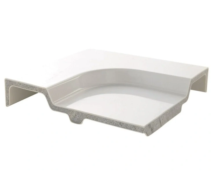 Ванна из искусственного камня Jacob Delafon Odeon Rive Gauche 160х70 см встраиваемая, с ножками E6D150-00 (детальная фотография), прямоугольные