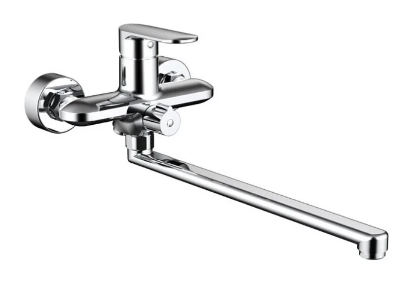 Смеситель для ванны Bravat OPAL F6125183CP-02L-RUS (детальная фотография)