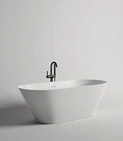 Ванна из искусственного камня Salini Mona 180x80 см белая