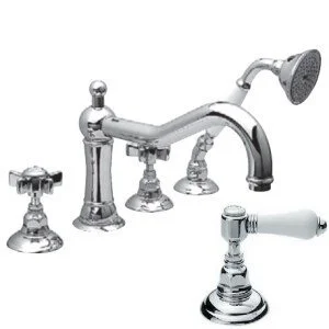 Смеситель для ванны, ручка 78 P. Mont Blanc Anticata, Nicolazzi D.Anglaises 1449 (детальная фотография)