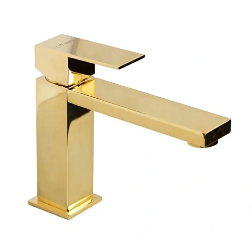 Смеситель для раковины Cezares Unika золото - фото 4