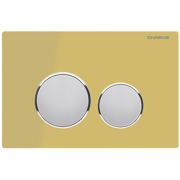 Клавиша смыва Charus Bagliore желтая FP.330.YELLOW.10 (детальная фотография)