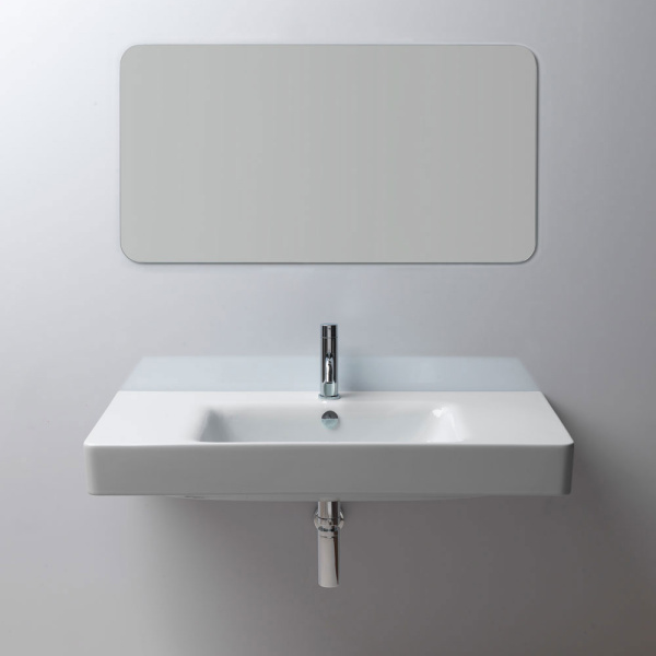 Раковина GSI Sand 9051 (детальная фотография), прямоугольной формы