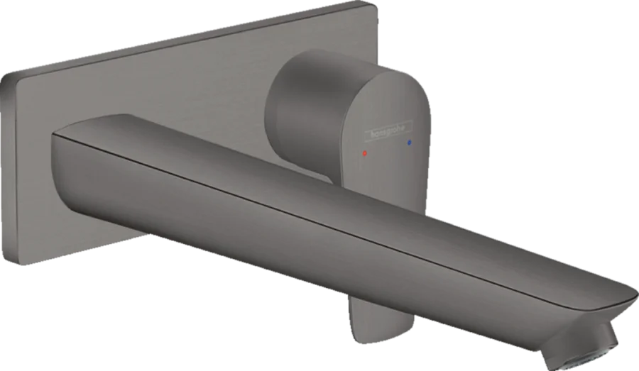Смеситель для раковины Hansgrohe Talis E черный хром 71734340 (детальная фотография)