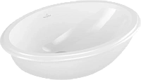 Раковина встраиваемая Villeroy & Boch Evana 57 см альпийский белый с покрытием CeramicPlus