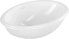 Раковина встраиваемая Villeroy & Boch Evana 57 см альпийский белый с покрытием CeramicPlus