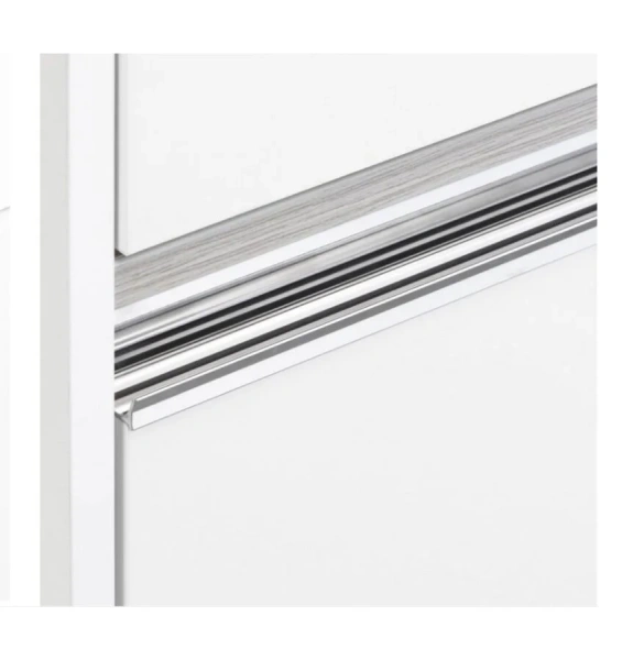 Тумба с раковиной напольная Акватон Лондри 1A236001LH010 40 см под стиральную машину (детальная фотография), окрашенные