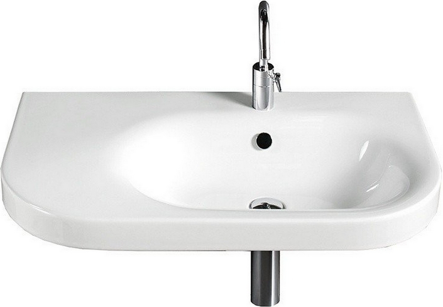 Раковина с правой чашей Hatria Daytime 85х50 см Y0YZ01 (детальная фотография)