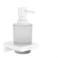 Дозатор для жидкого мыла Hansgrohe AddStoris белый матовый