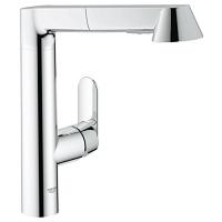 Смеситель для кухни, хром, Grohe K7 32176000