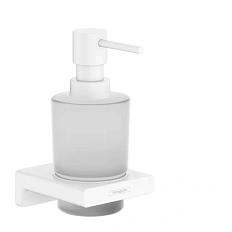 Дозатор для жидкого мыла Hansgrohe AddStoris белый матовый
