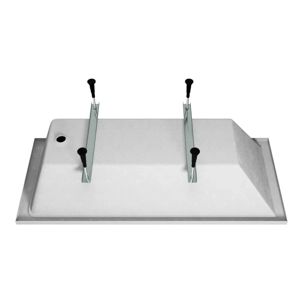 Ванна акриловая Vincea VBT-2G170-LG, 170 x 70 см, с ножками, белая (детальная фотография), 170х70