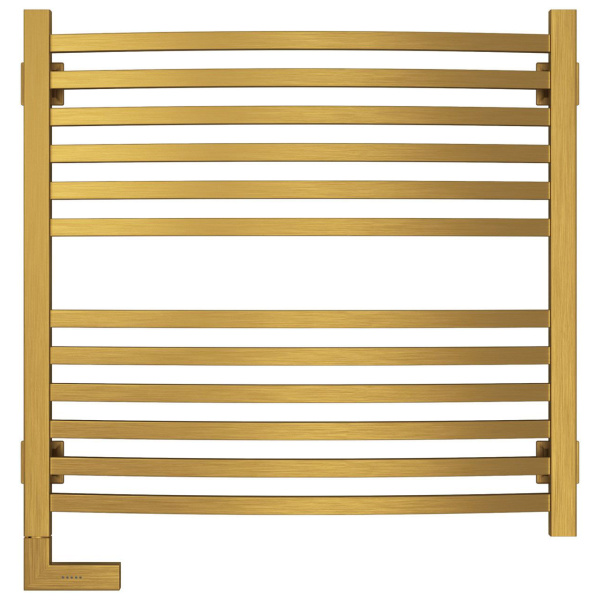 Полотенцесушитель электрический Сунержа Аркус 2.0 60х60 см состаренная латунь 051-5604-6060 (детальная фотография), современные, hi-tech