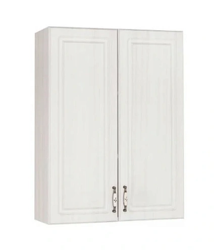 Шкаф подвесной Style Line Олеандр-2 60 см рельеф пастель - фото 2